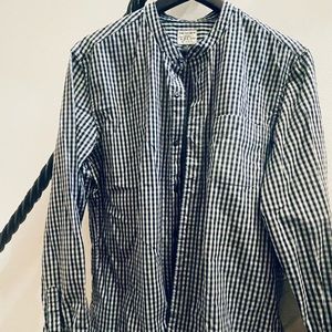 J.Crew collarless dress shirt